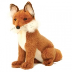 Hansa Toe Fox Plush Soft Toy Animal